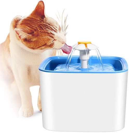 Fuente de agua bebedero Flor