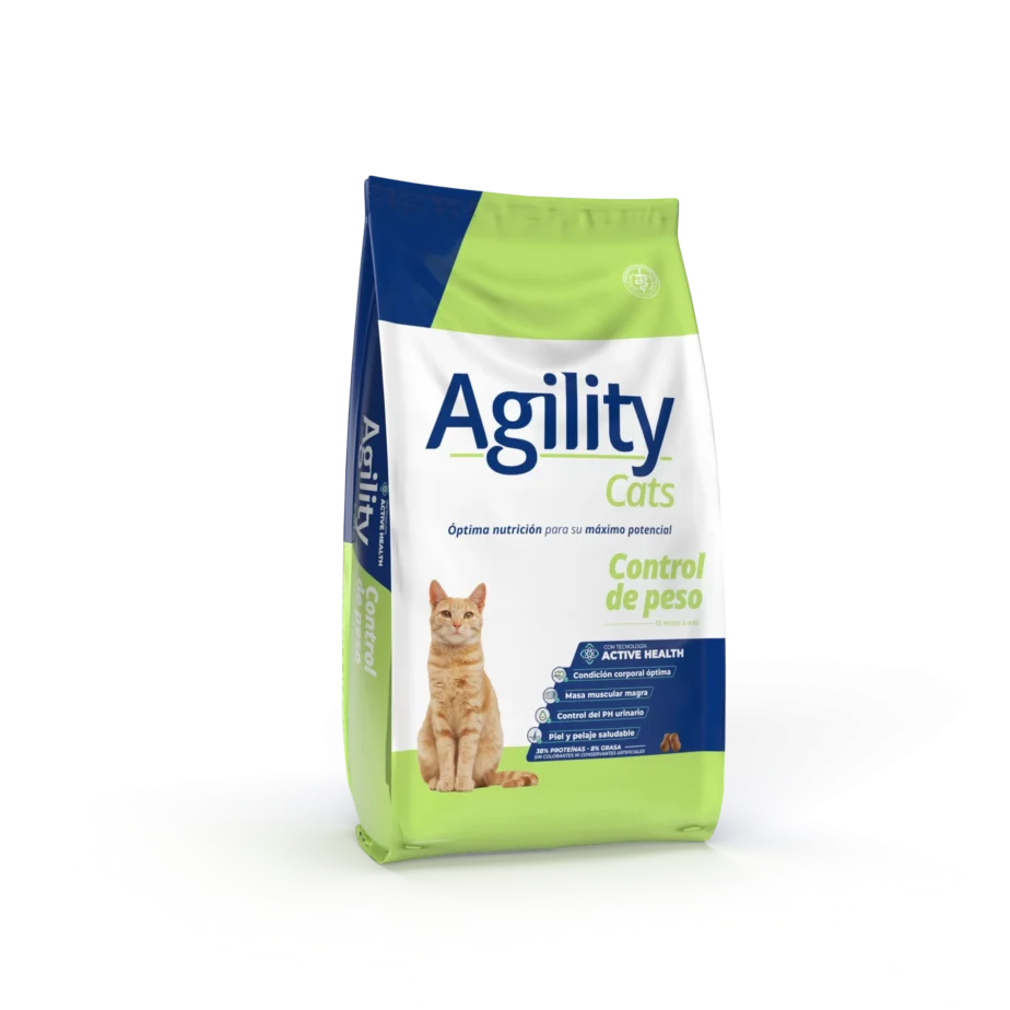 Agility gato adulto control de peso 1,5kg