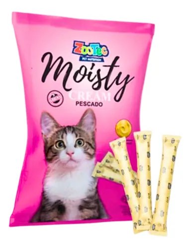 Moisty Cream Sabor Pollo Para Gato x 5 u.
