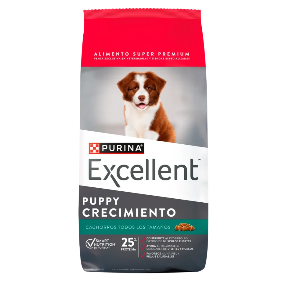 Excellent cachorro crecimiento 20kg