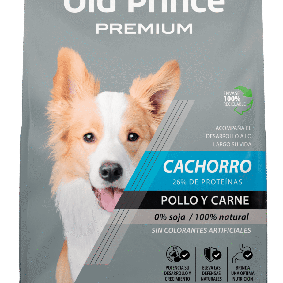 Old Prince Premium carne Perro cachorro 15kg