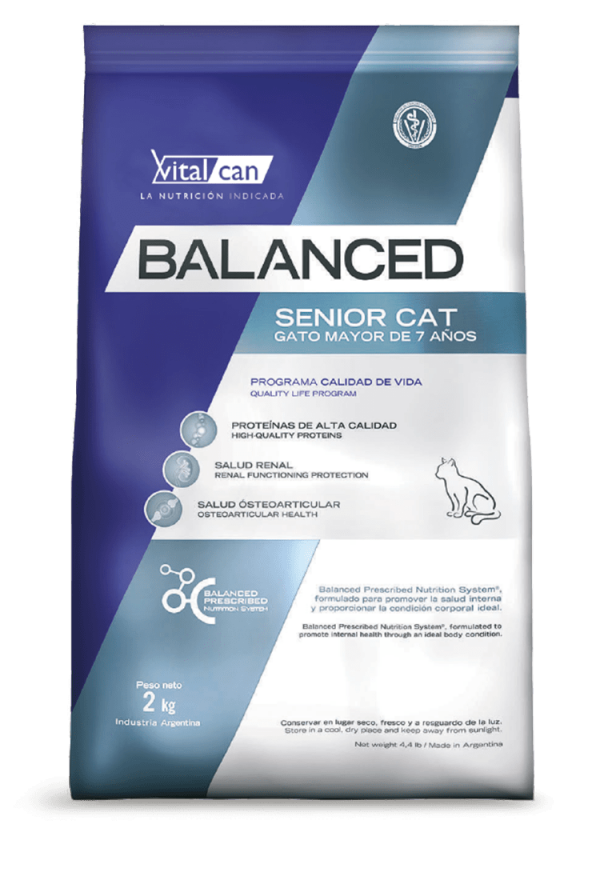 Balanced gato senior 2kg