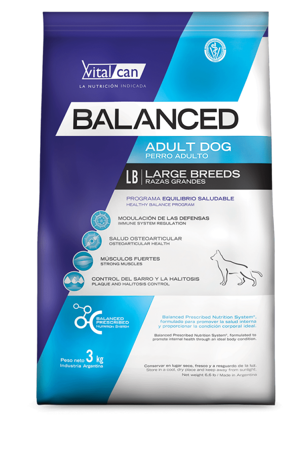 Balanced adulto raza grande 15kg