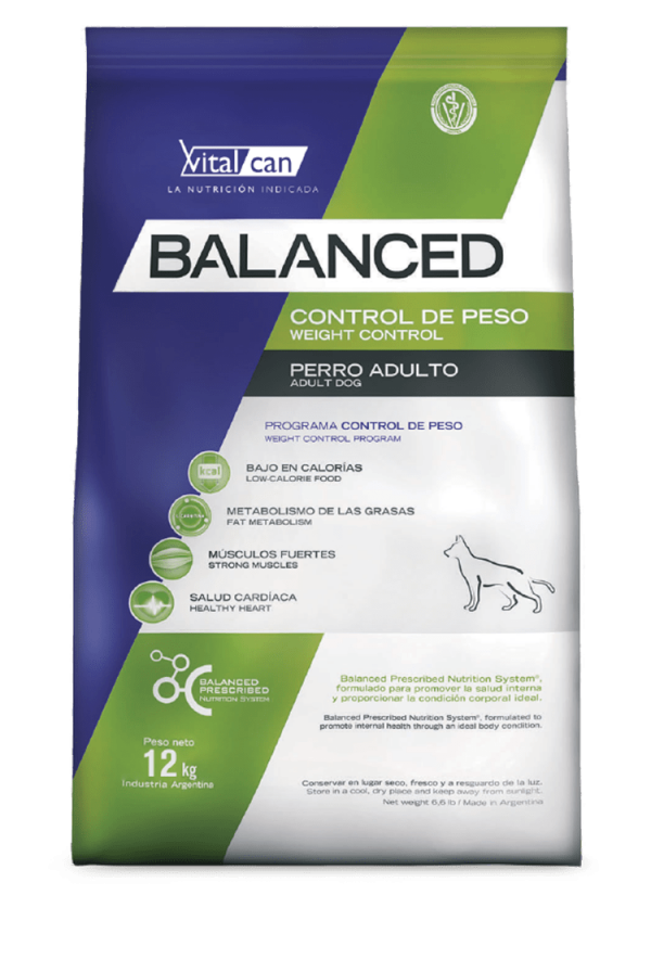 Balanced adulto control de peso 12kg