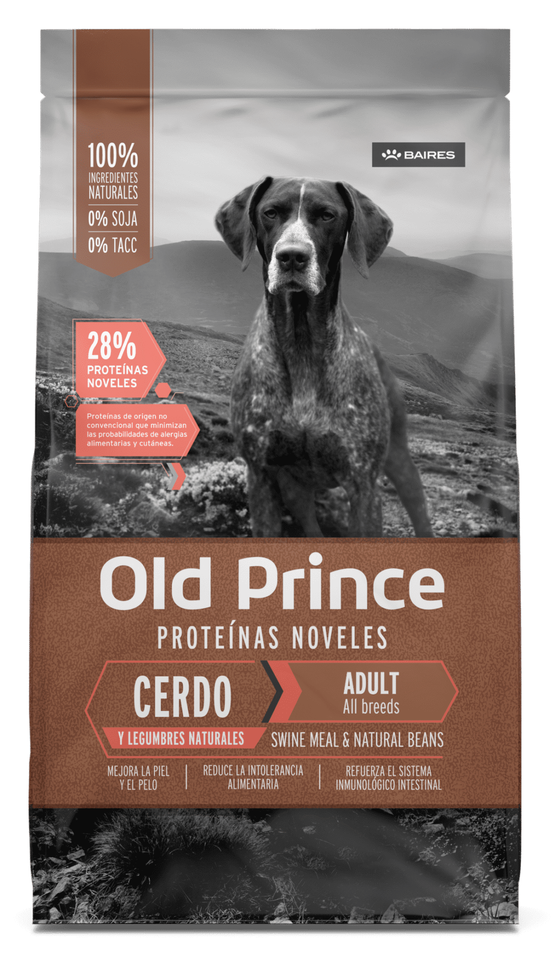 Old Prince novel perro adulto cerdo 15kg