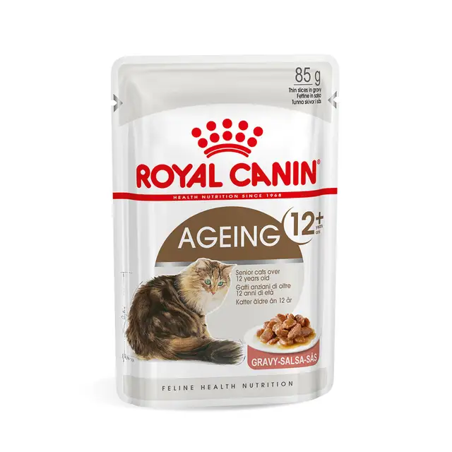 Royal Canin Ageing+12 gato pouch 1 unidad 85 grs