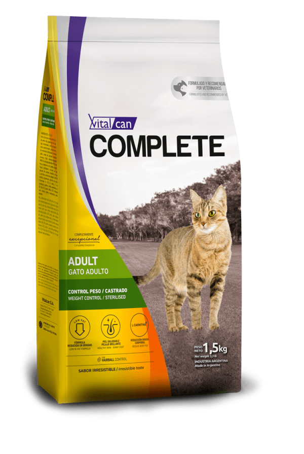 Complete gato adulto control de peso 1,5kg