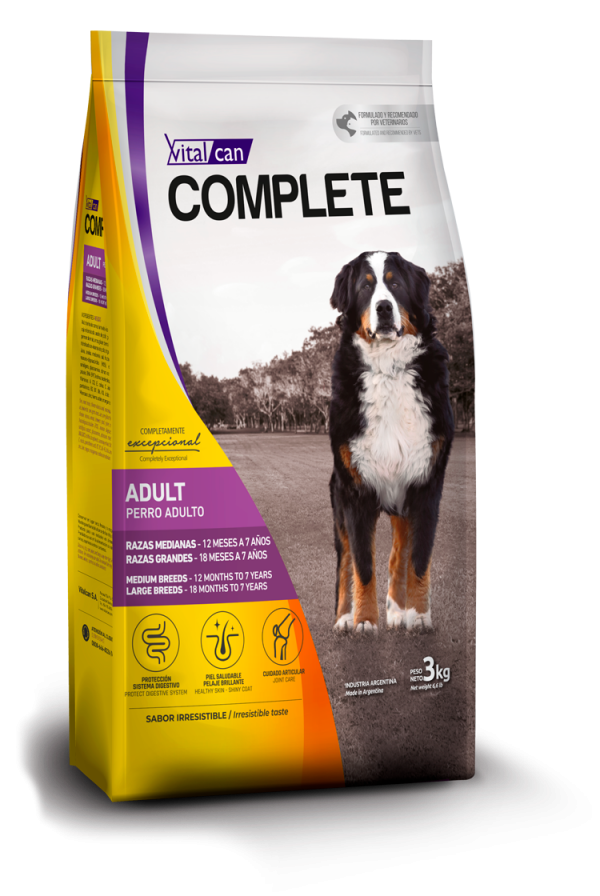 Complete adulto raza mediana y grande 20kg