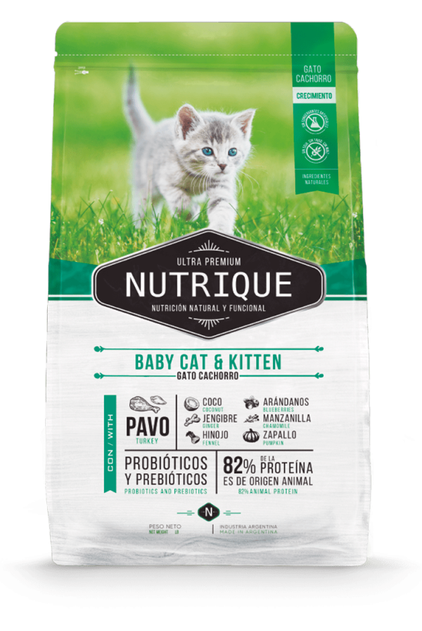 Nutrique Baby y Kitten 2kg