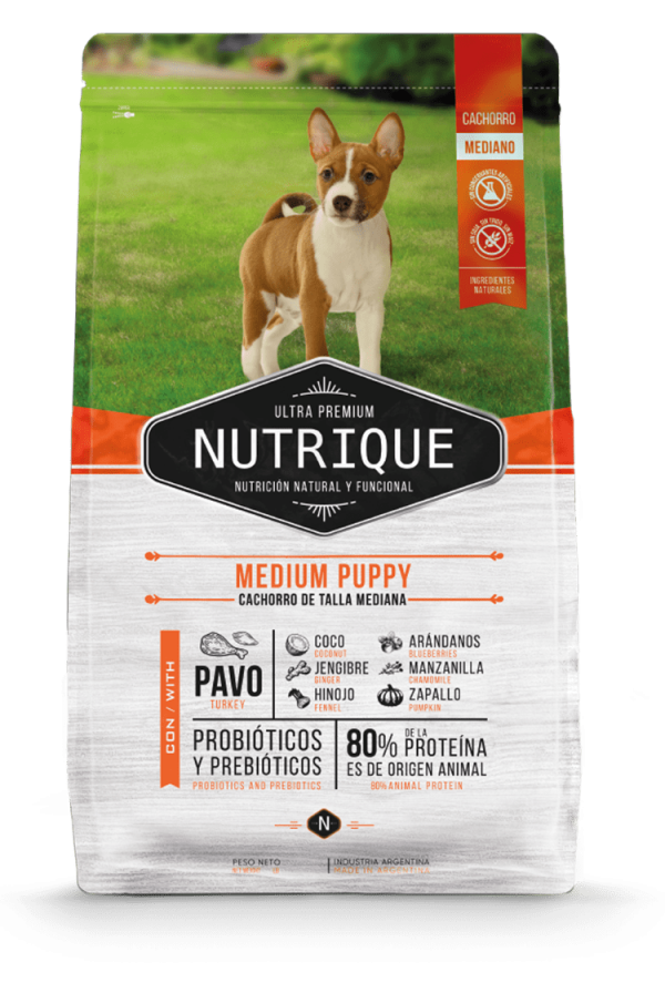 Nutrique Medium Puppy 12kg