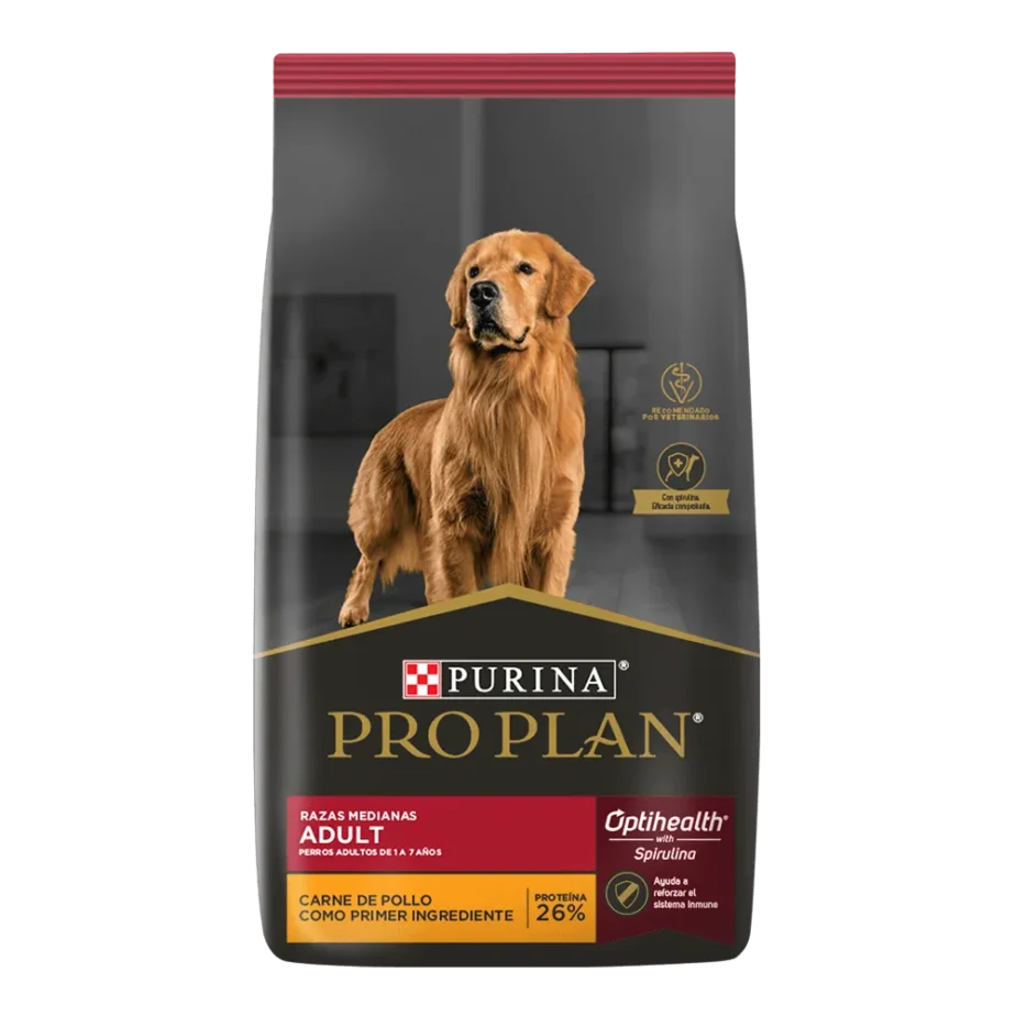Pro plan adulto raza mediana 12 kg