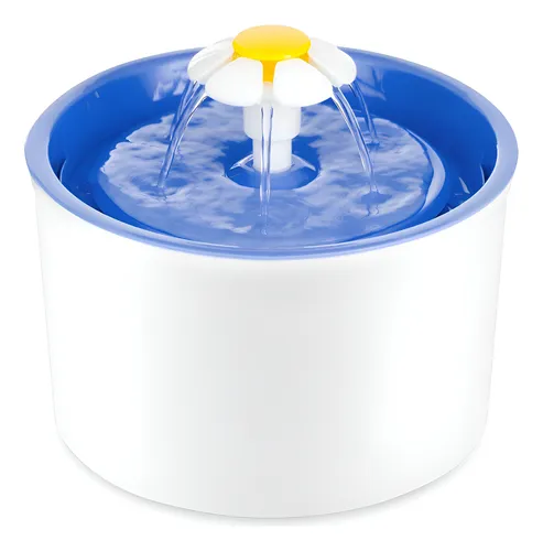 Fuente de agua bebedero Flor redonda Grande