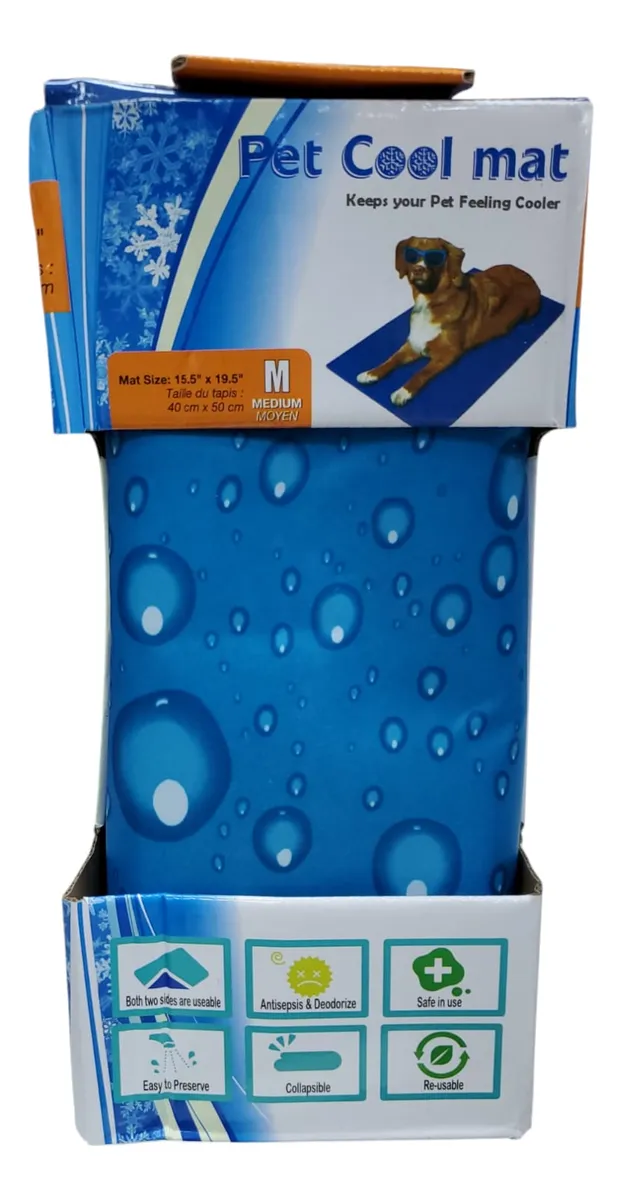 Manta refrigerante rectangular 40 x 50 cm